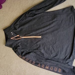 UNDER ARMOUR 1/4 ZIP WOMENS LG